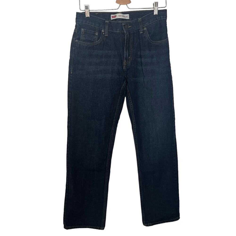 Levi’s 505 dark wash size 16 28x28 100% cotton jeans